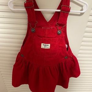 Oshkosh red denim